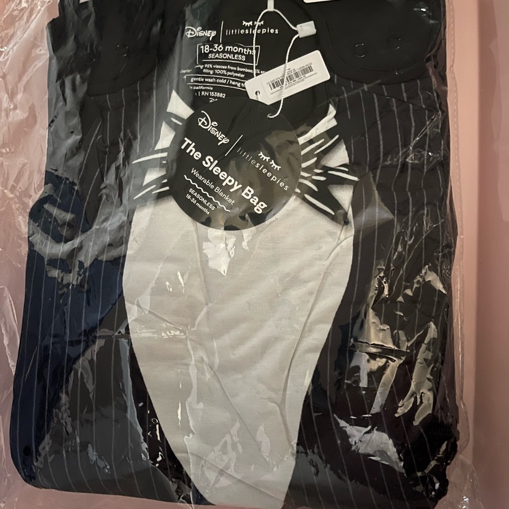 Little Sleepies Nightmare before Christmas Jack Sleep Bag